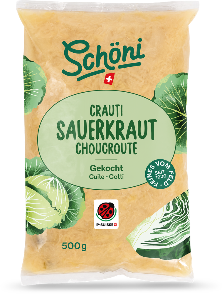 Schöni Sauerkraut gekocht IP Suisse 500g