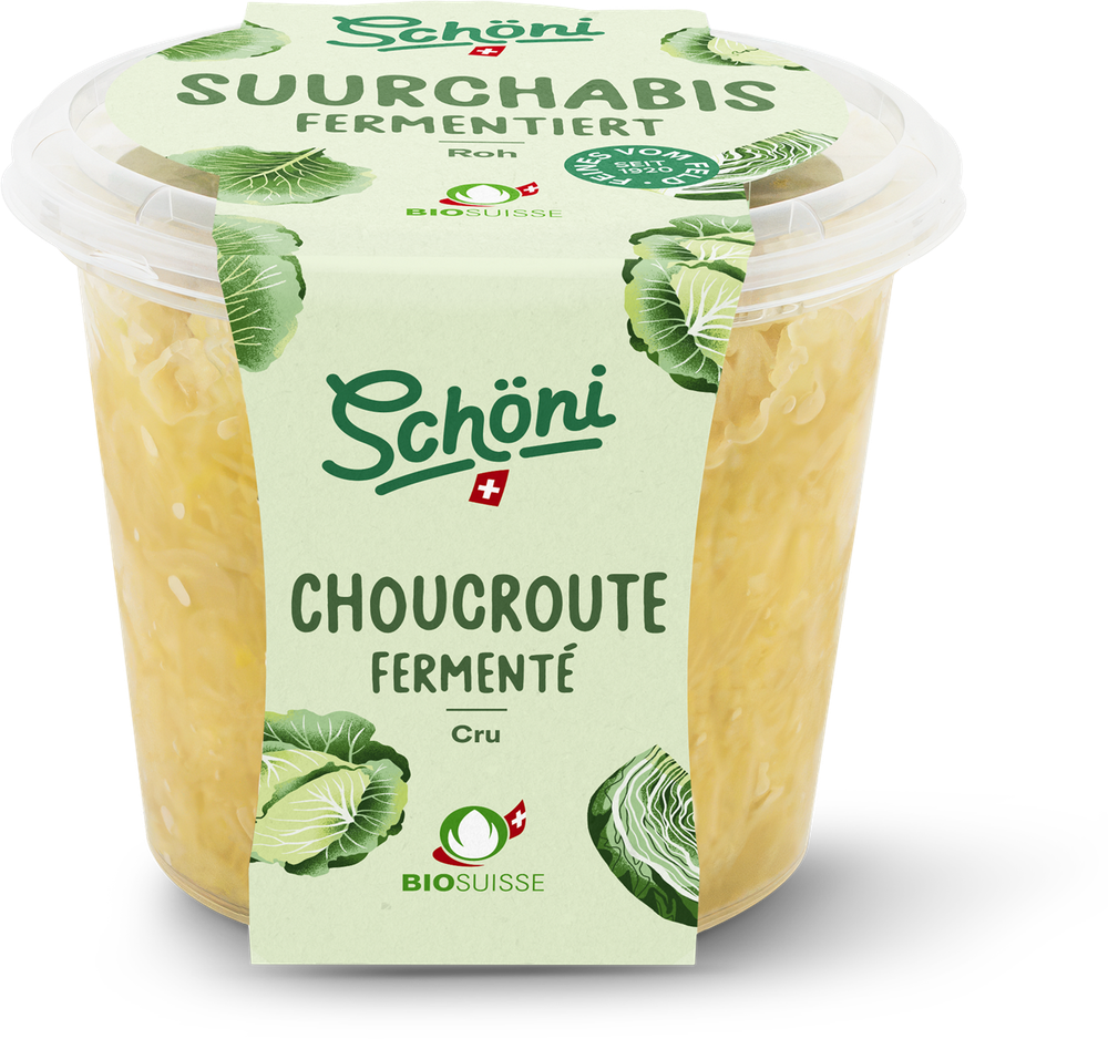 Schöni Bio Suurchabis fermentiert roh 475g