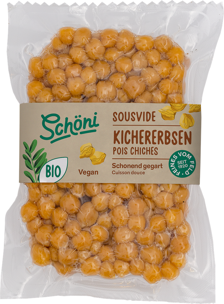 Schöni Bio Kichererbsen sousvide gegart 350g