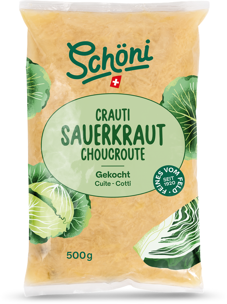 Schöni Sauerkraut gekocht 500g