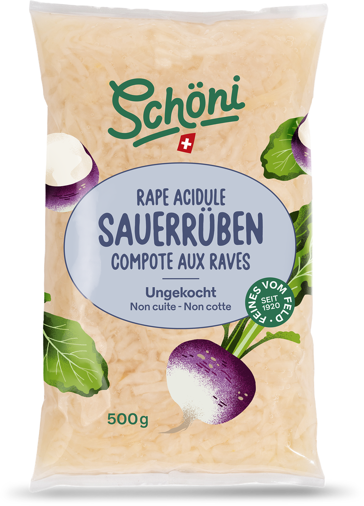 Schöni Sauerrüben ungekocht 500g