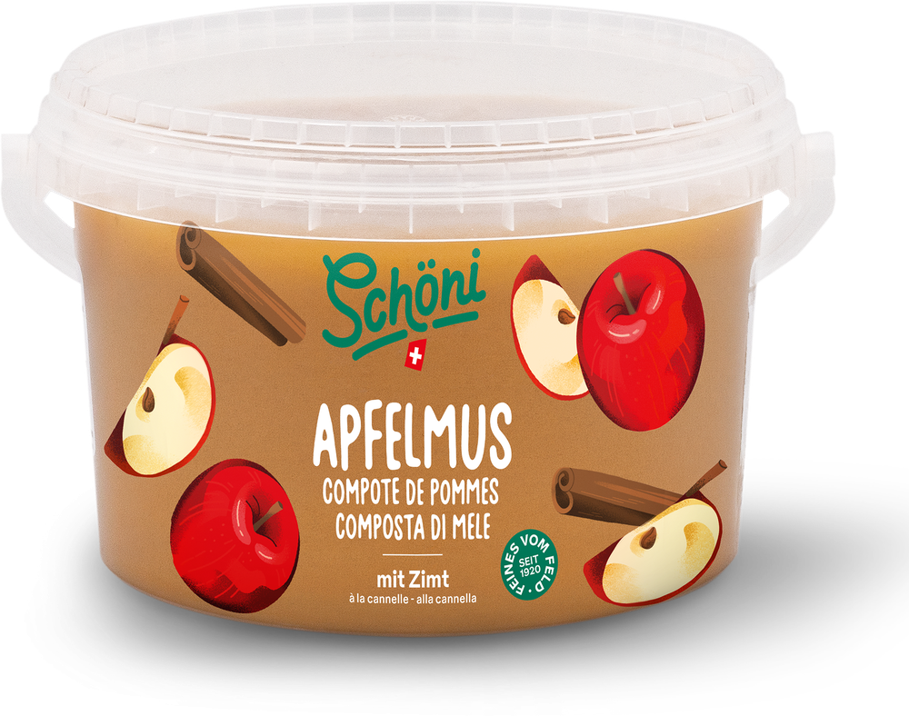 Schöni Apfelmus mit Zimt Eimer 2.5kg