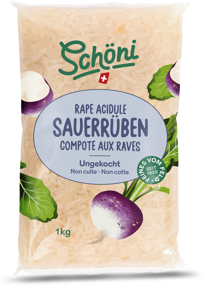 Schöni Sauerrüben ungekocht  1kg