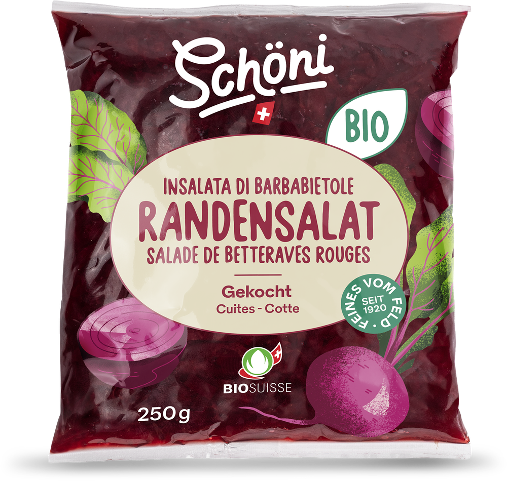 Schöni Bio Randensalat gedämpft 250g
