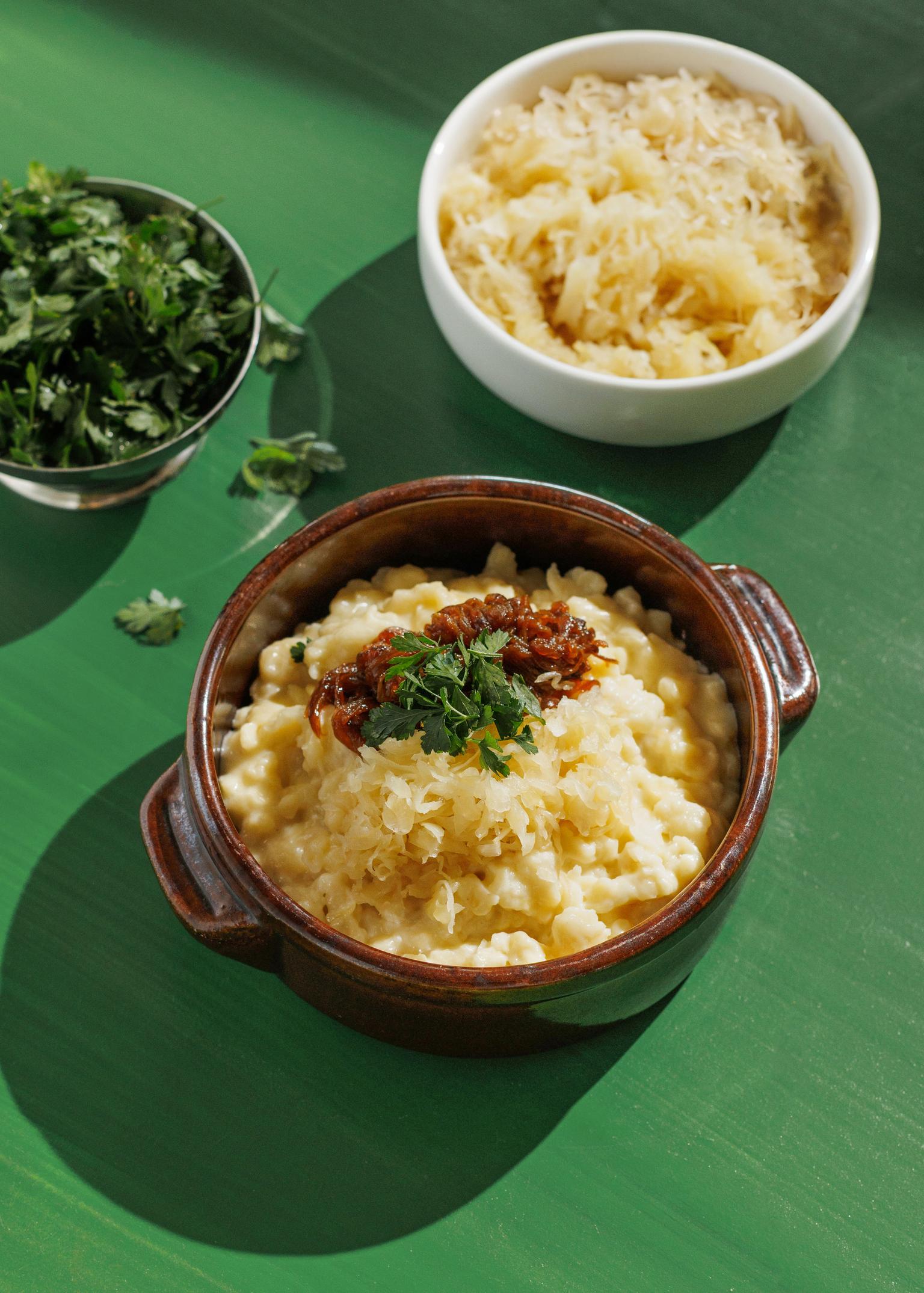 Sauerkraut-Spätzlipfanne