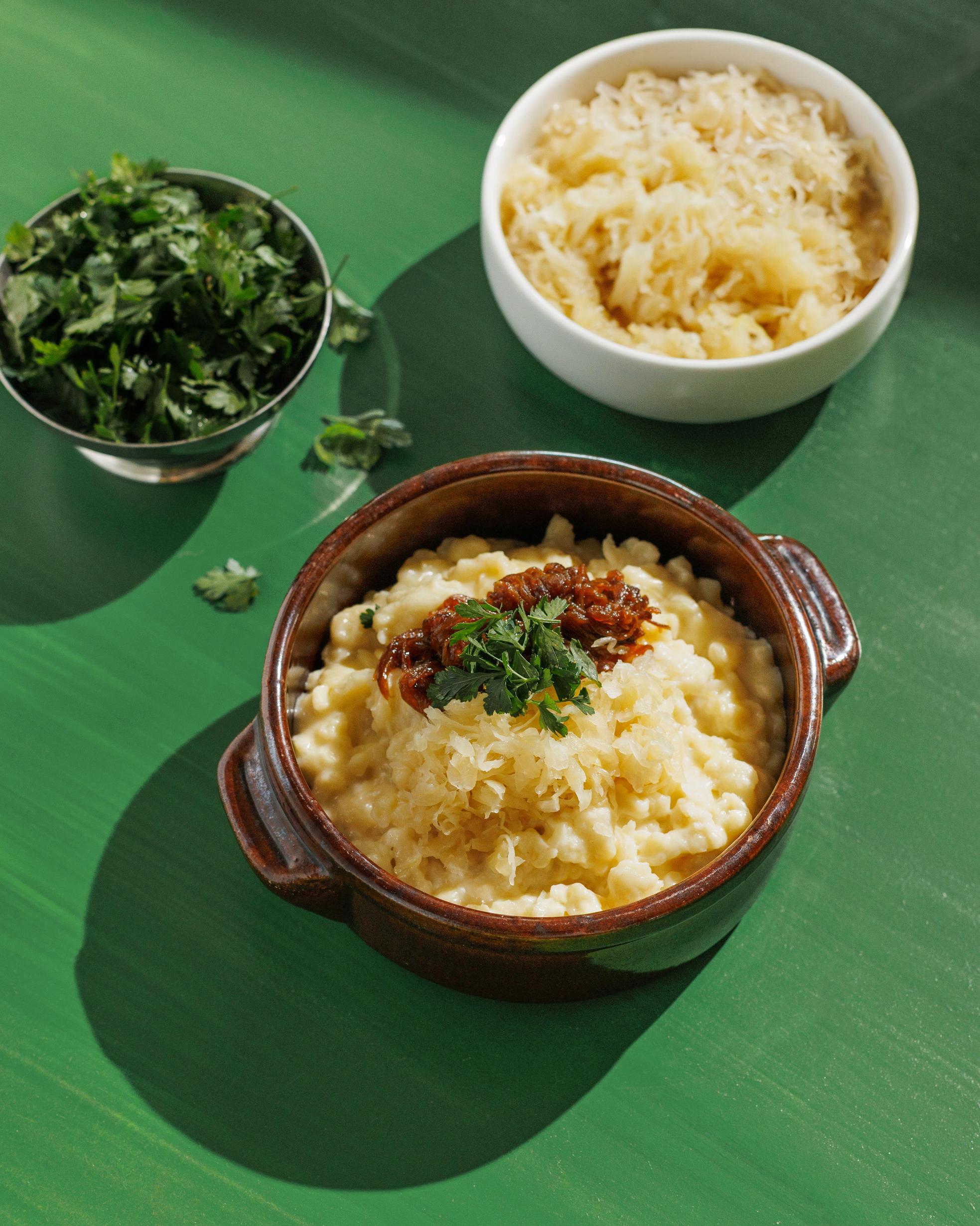Sauerkraut-Spätzlipfanne
