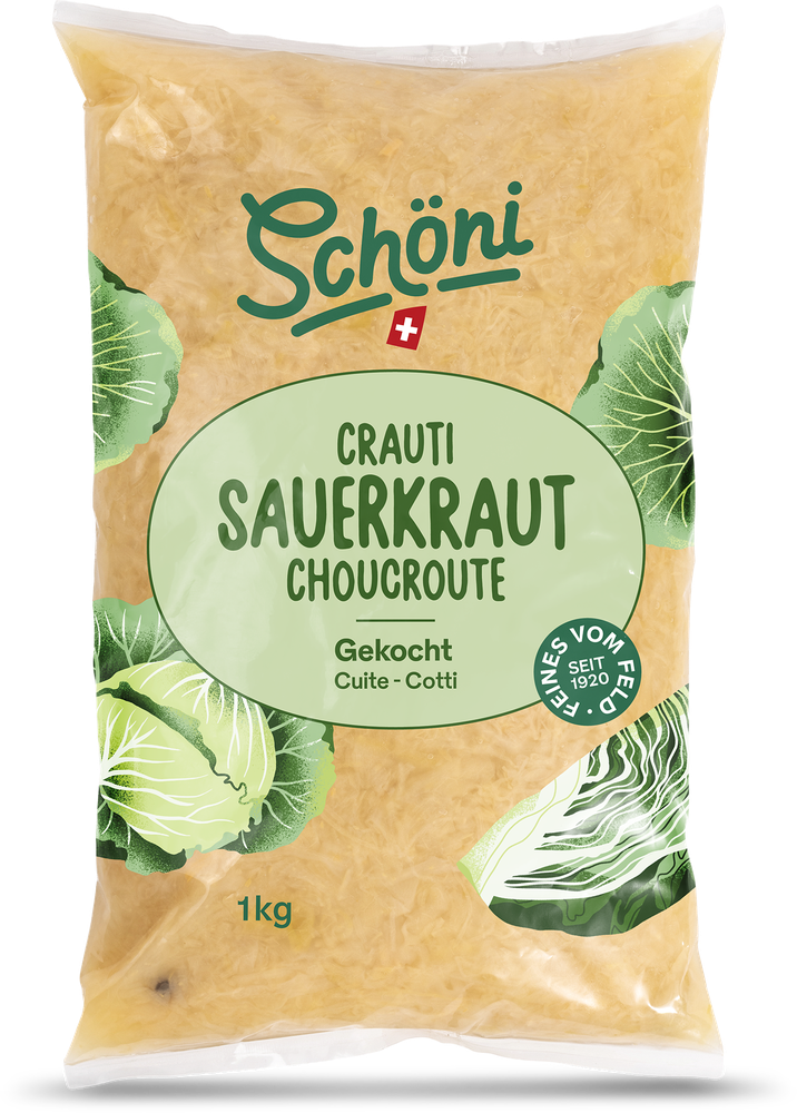 Schöni Sauerkraut gekocht 1kg
