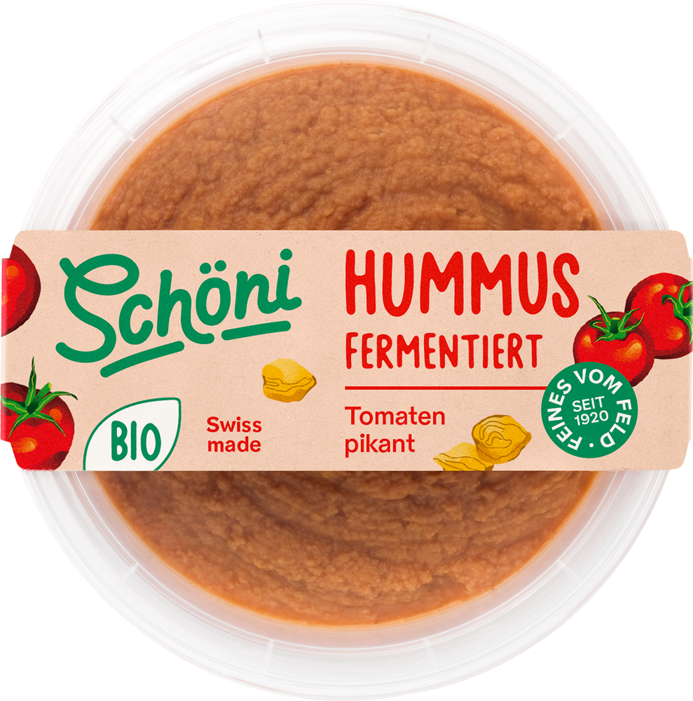 Schöni Bio Hummus Tomaten fermentiert 200g