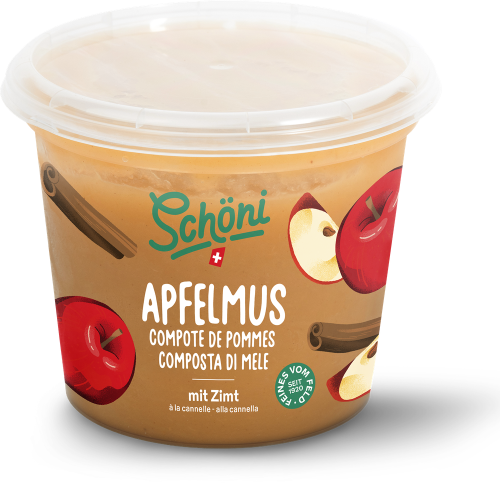 Schöni Apfelmus mit Zimt 560g