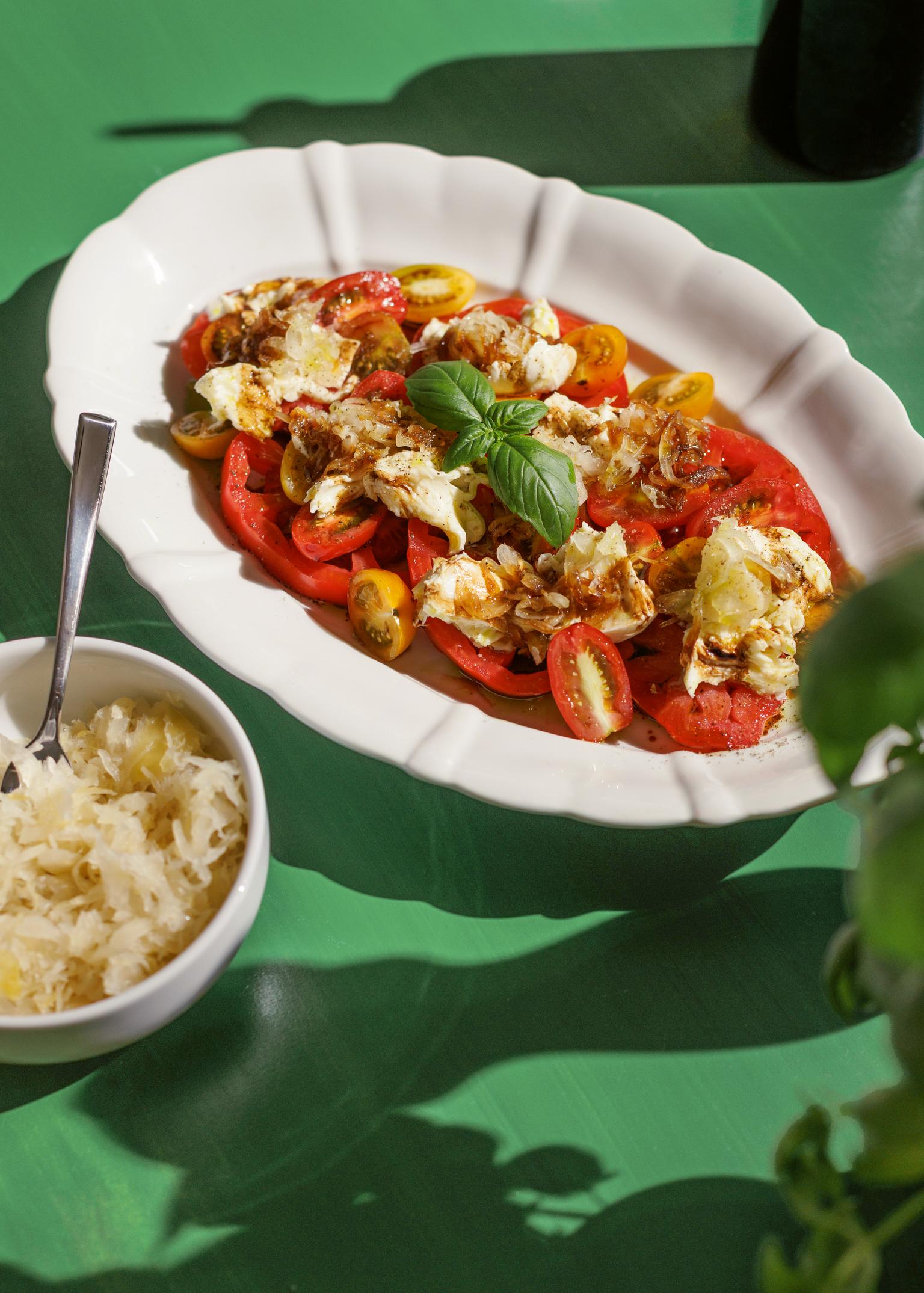 Sauerkraut Caprese