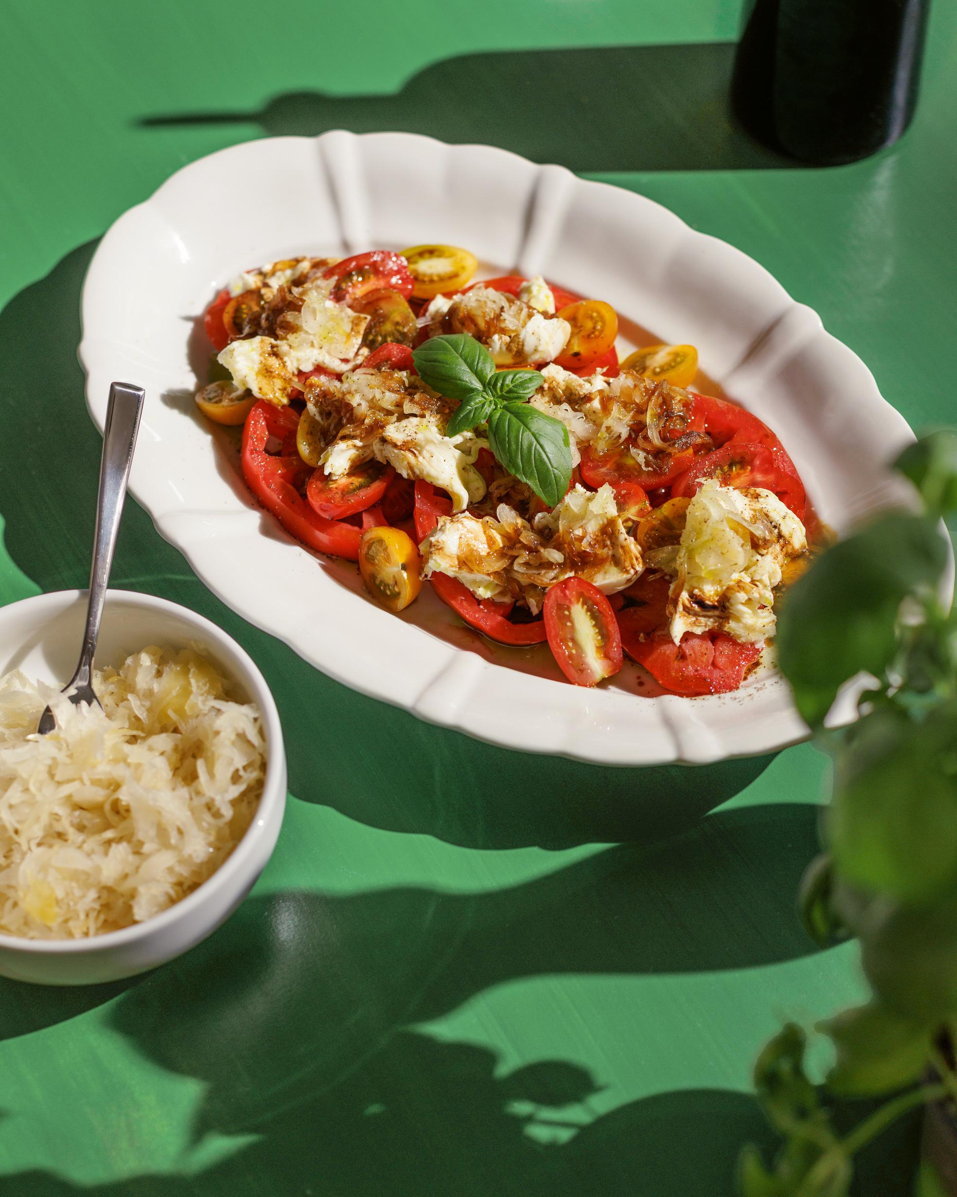 Sauerkraut Caprese
